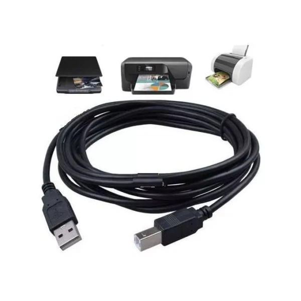 Câble Imprimante USB 2.0 Type A Mâle vers Type B Mâle